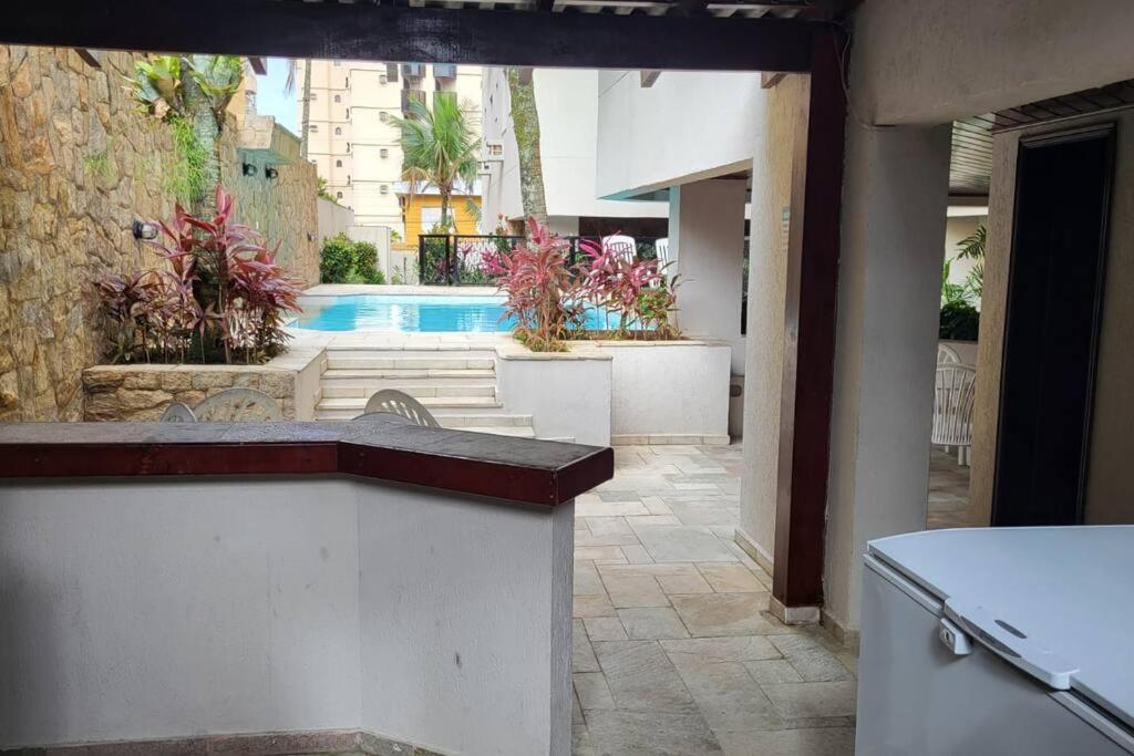 Apto Completo A 1 Quadra Da Praia Da Enseada. Guarujá Exterior foto
